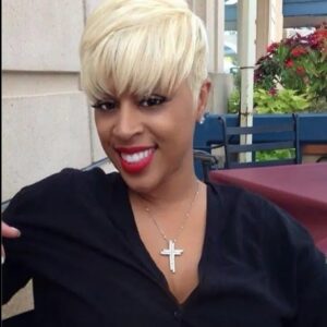 pixie cut synthetic wig