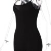 Women's all-in-one shorts Romper - Thumbnail Image 7
