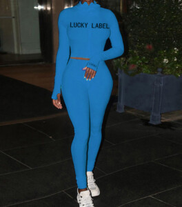 blue lucky label 1